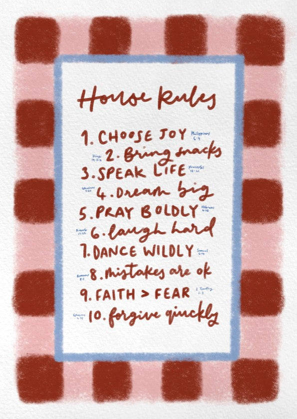 A4 House Rules