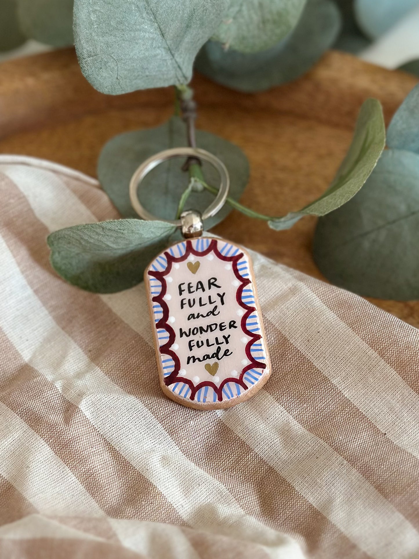 Fearfully and wonderfully made - Keyring