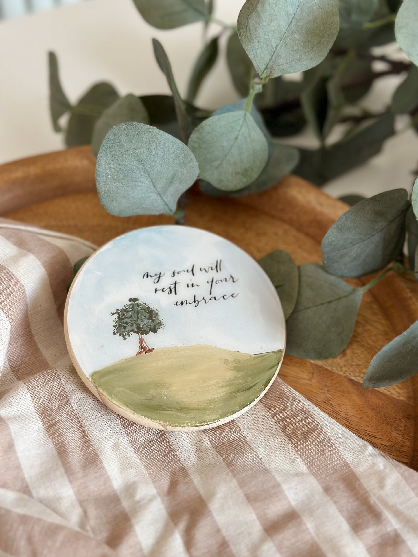 My soul will rest in your embrace - Coaster