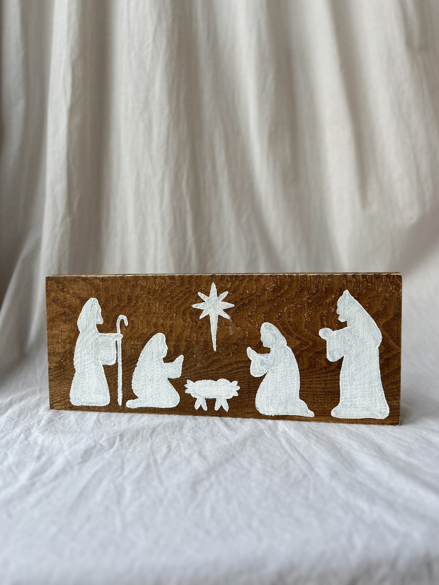 Wooden Nativity