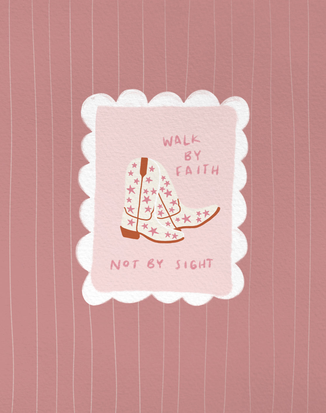 Walk by faith