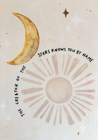 The Creator of the stars knows you by name