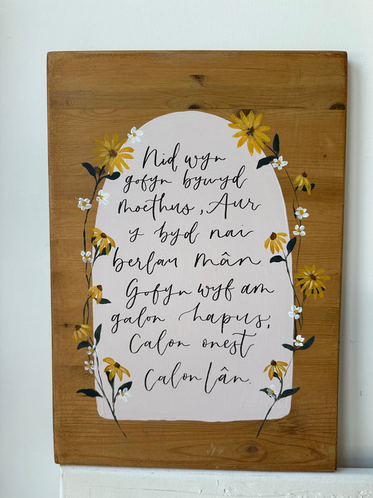 Nid wyn gofyn bywyd moethus