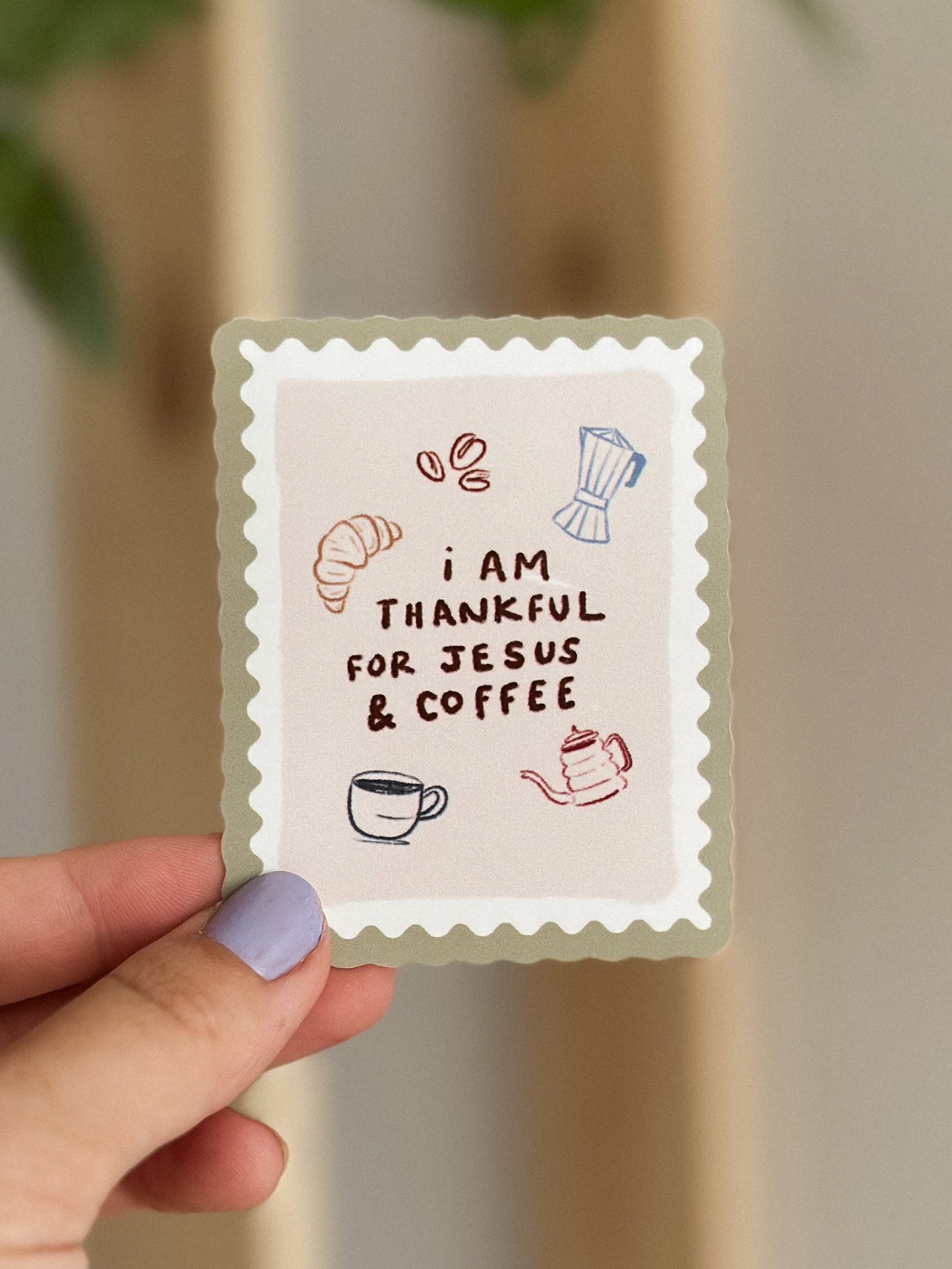 thankful for Jesus & coffee
