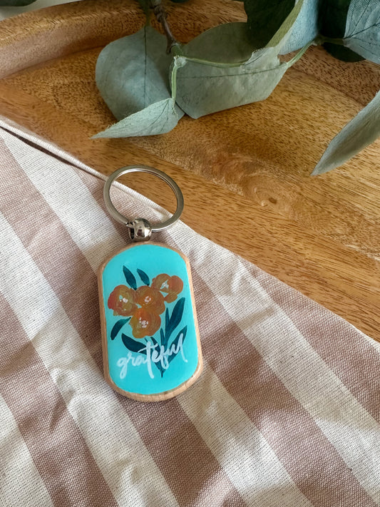 Grateful - Keyring