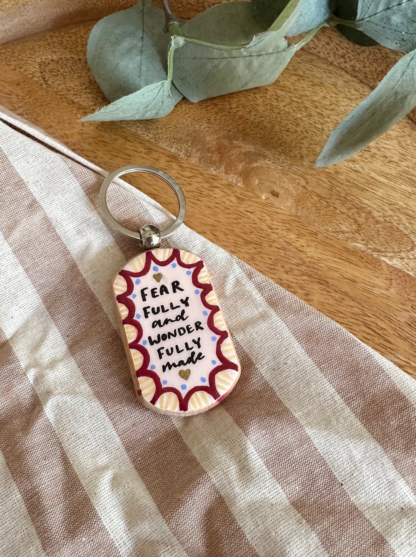 Fearfully and wonderfully made - Keyring