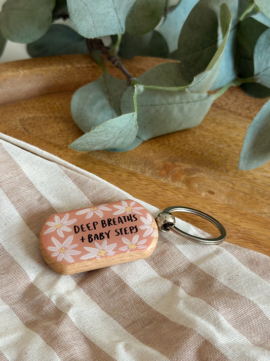 Deep breaths + baby steps - Keyring