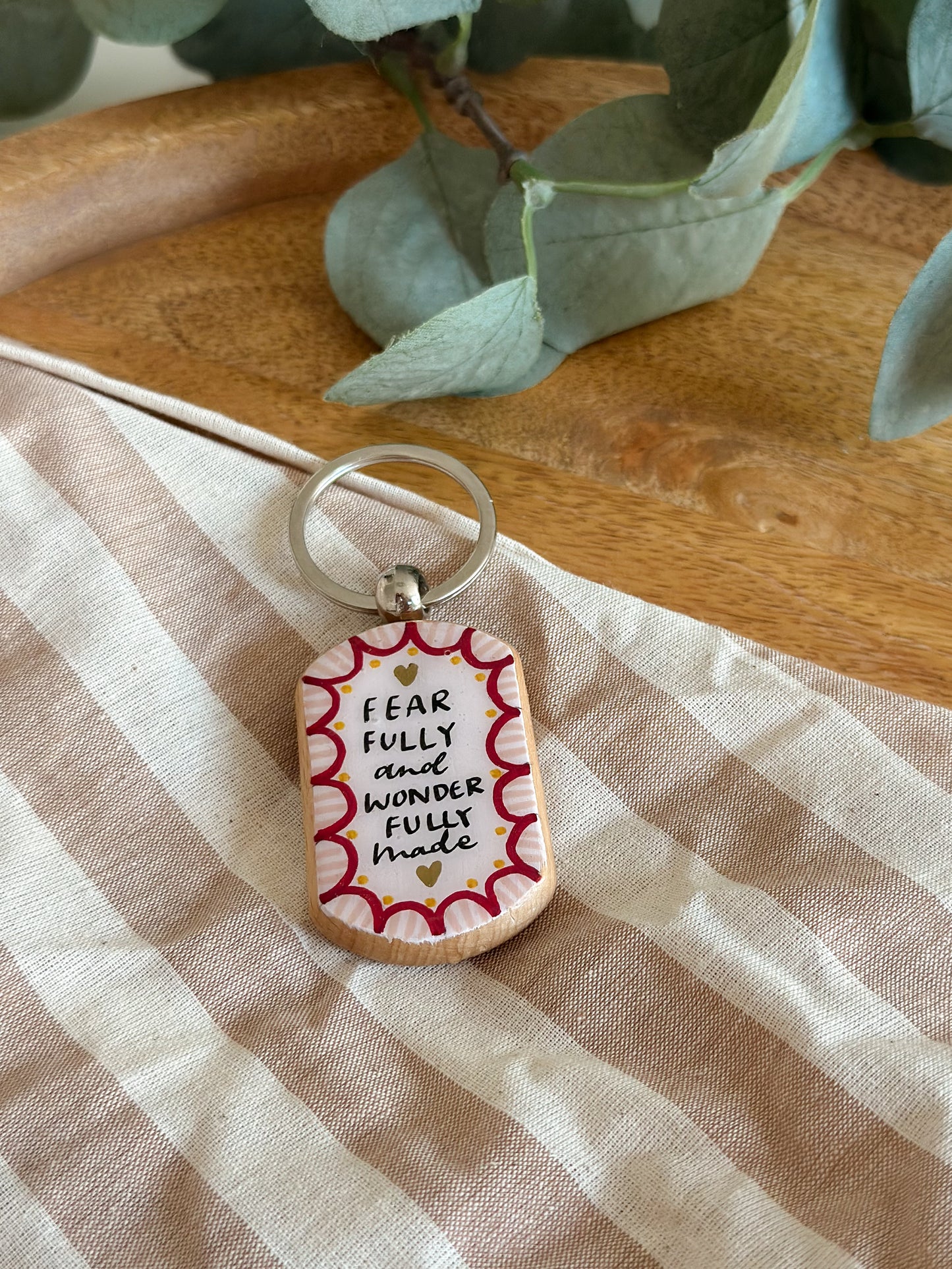 Fearfully and wonderfully made - Keyring
