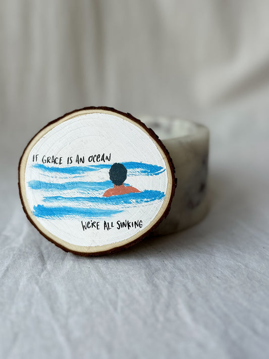 If His grace is an ocean