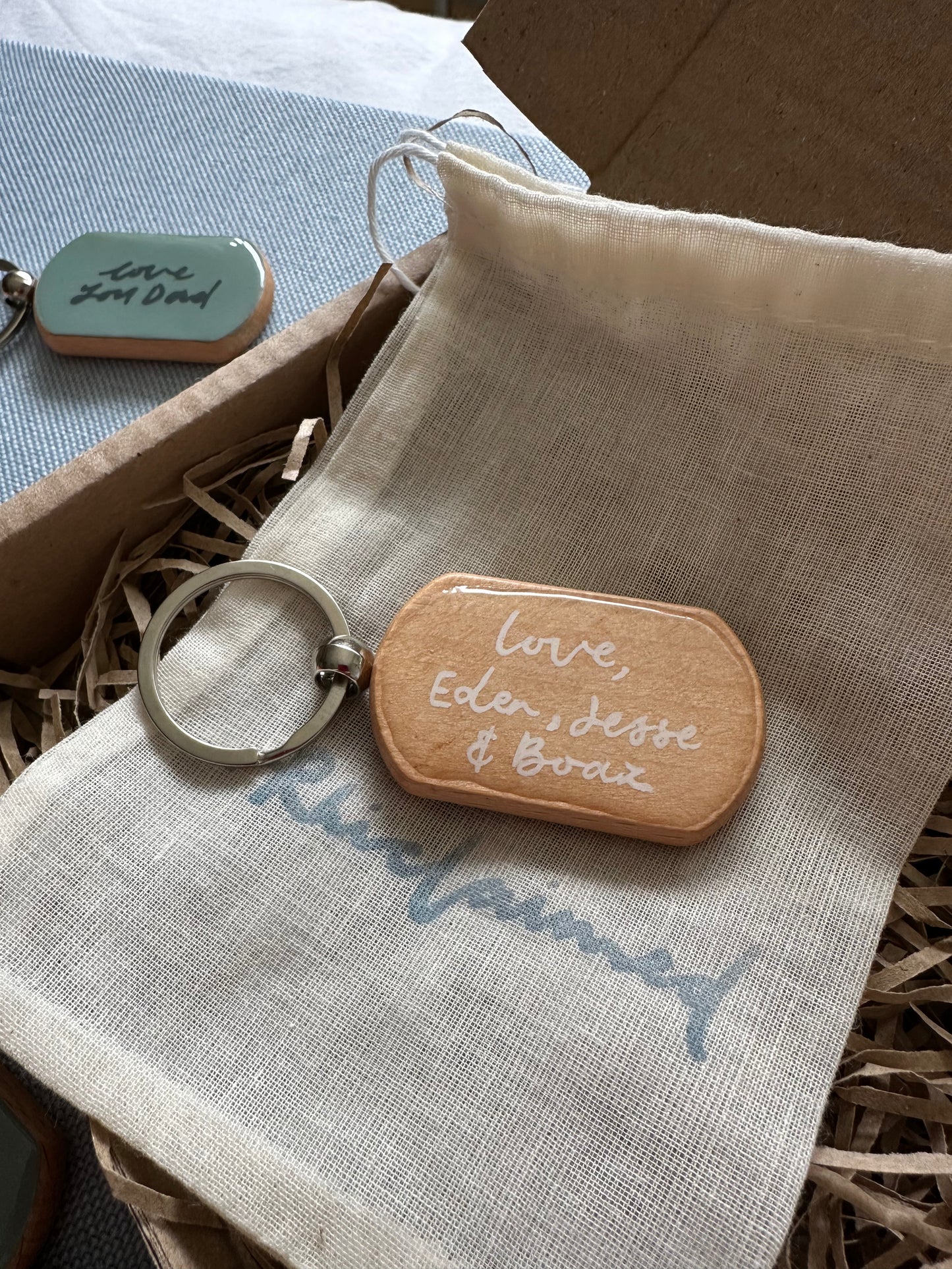 Personalised Keyring Gift Box