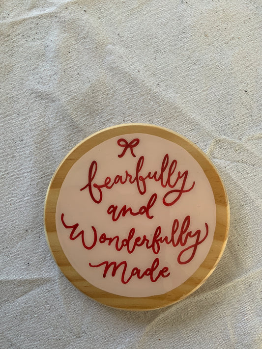 Fearfully and Wonderfully