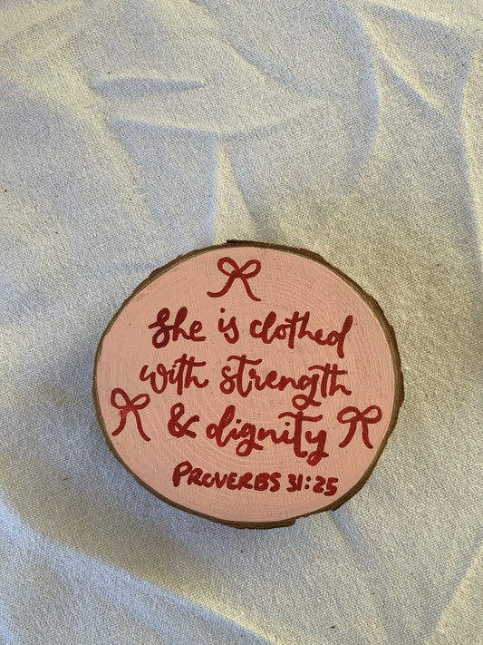 Clothed in strength